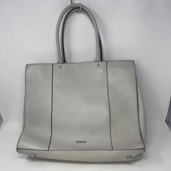 Rebecca Minkoff Large Gray-Colored Tote Bag Women's MAB Bag - Picture 1 of 6